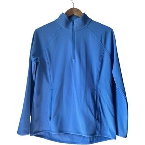 Talbots Light Blue Ribbed Pullover